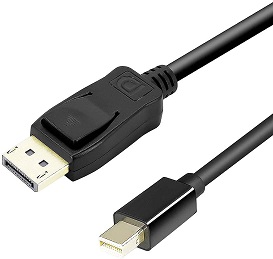 DisplayPort to Mini DisplayPort 6' Cable